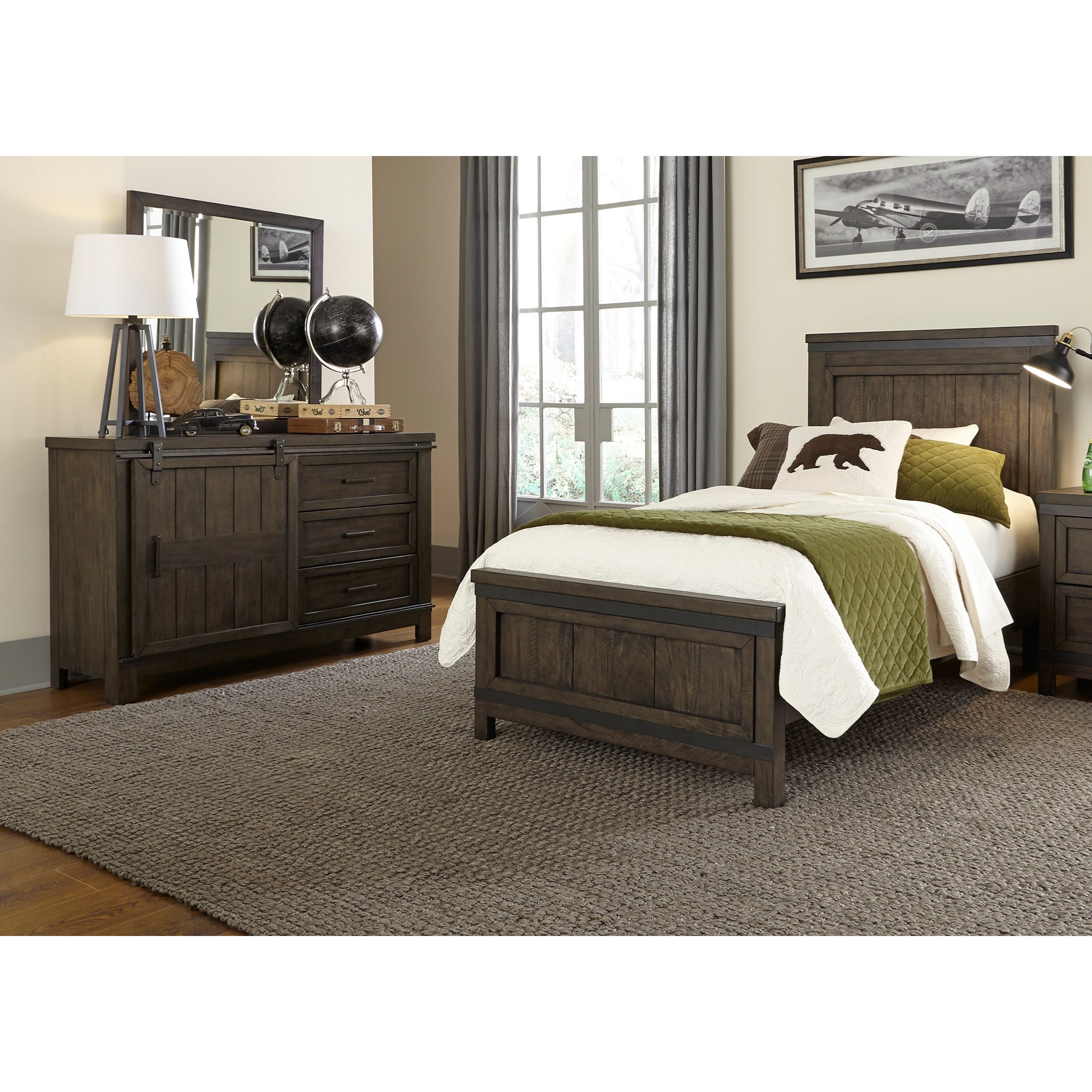 Liberty Furniture Thornwood Hills Twin Bedroom Group Royal Furniture